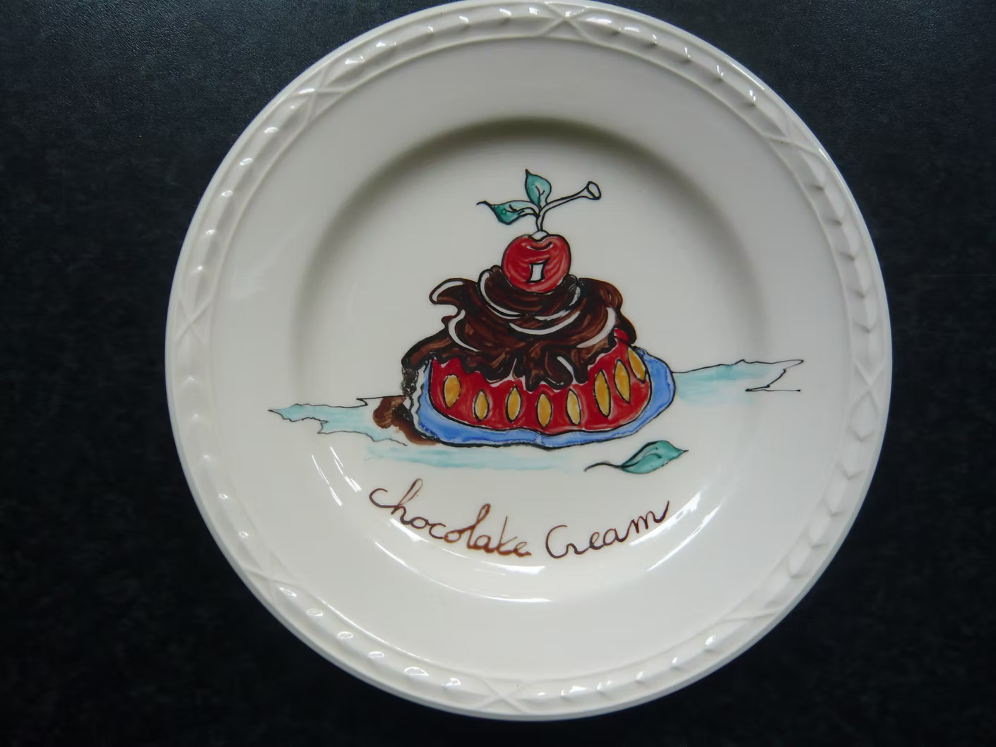 Gebak Chocolate Cream